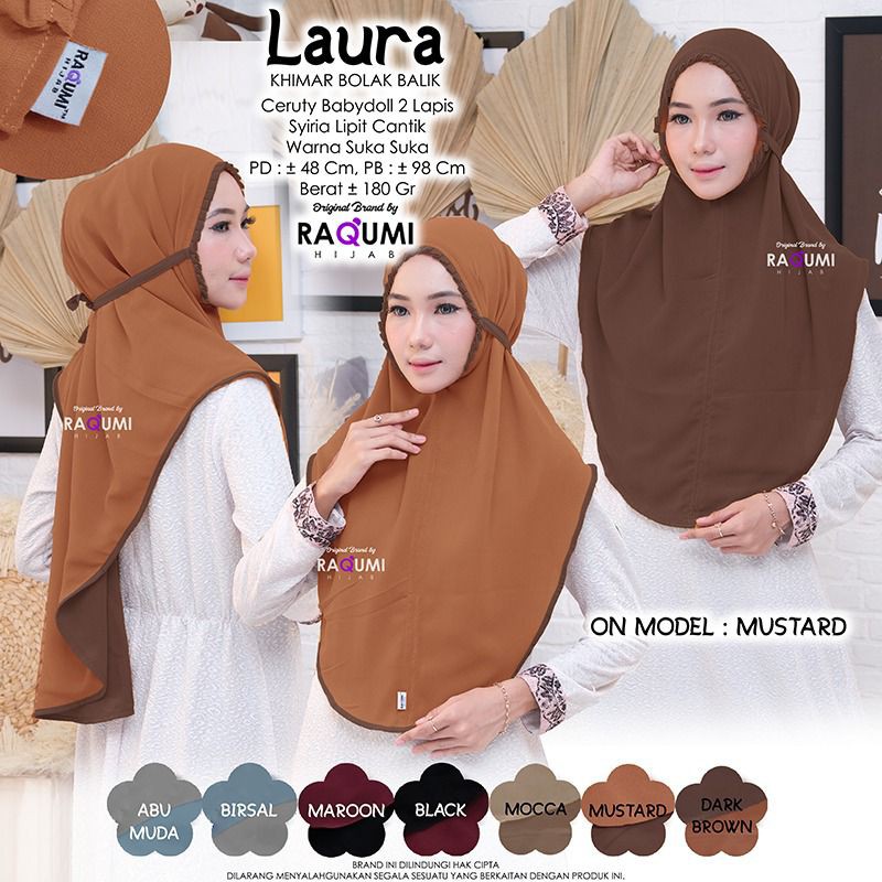 Laura Khimar bolak balik Raqumi