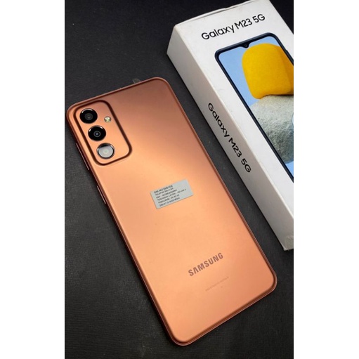 SAMSUNG M23 5G RAM 6GB INTERNAL 128GB SECOND ORIGINAL