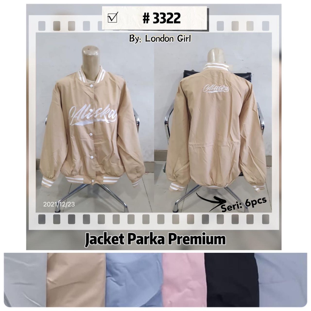 Ready Jaket Parka Premium "London Girl"