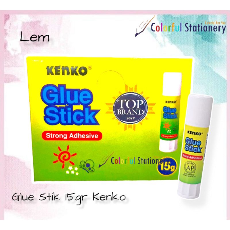 

Lem Stik / Glue Stick / Lem 15 gr Kenko