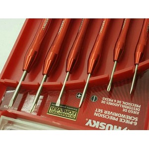 Perkakas Obeng Electronik Precision Set 6 Piece HUSKY Termurah.