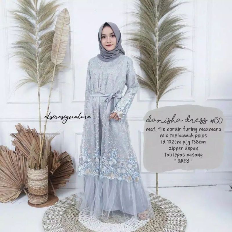 GAMIS BROKAT GAMIS KONDANGAN GAMIS RAMADHAN DRESS TILLE IMPORT GAMIS TILLE