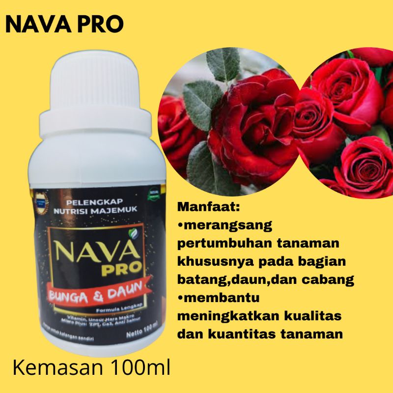 Jual Pupuk Bunga Mawar Agar Berbunga Lebat Nava Pro Pupuk Bunga Mawar Yang Bagus Shopee Indonesia