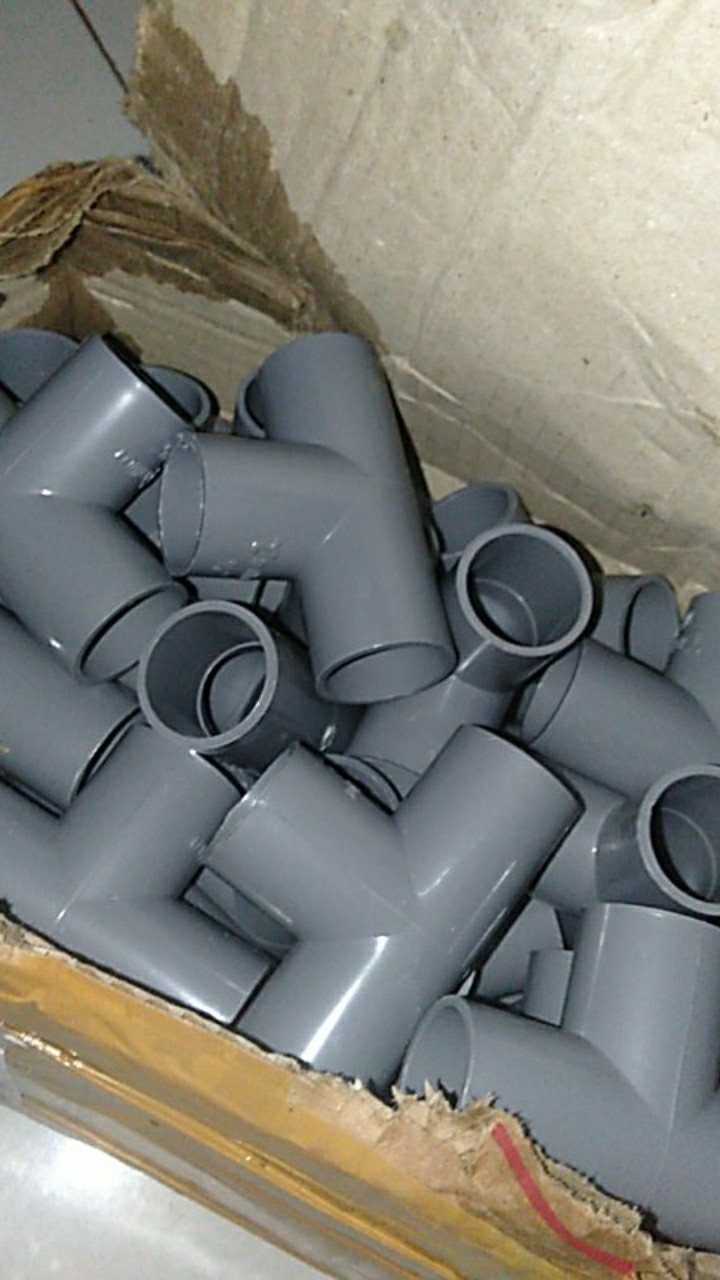 Tee 3/4 T Sambungan Cabang Tiga Pipa Pvc Fitting Pvc Merk Trilliun