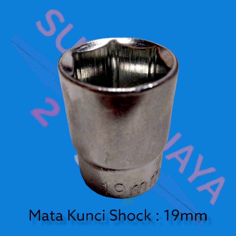 MATA KUNCI SHOCK 19MM / MATA SOK 19 MM TERMURAH