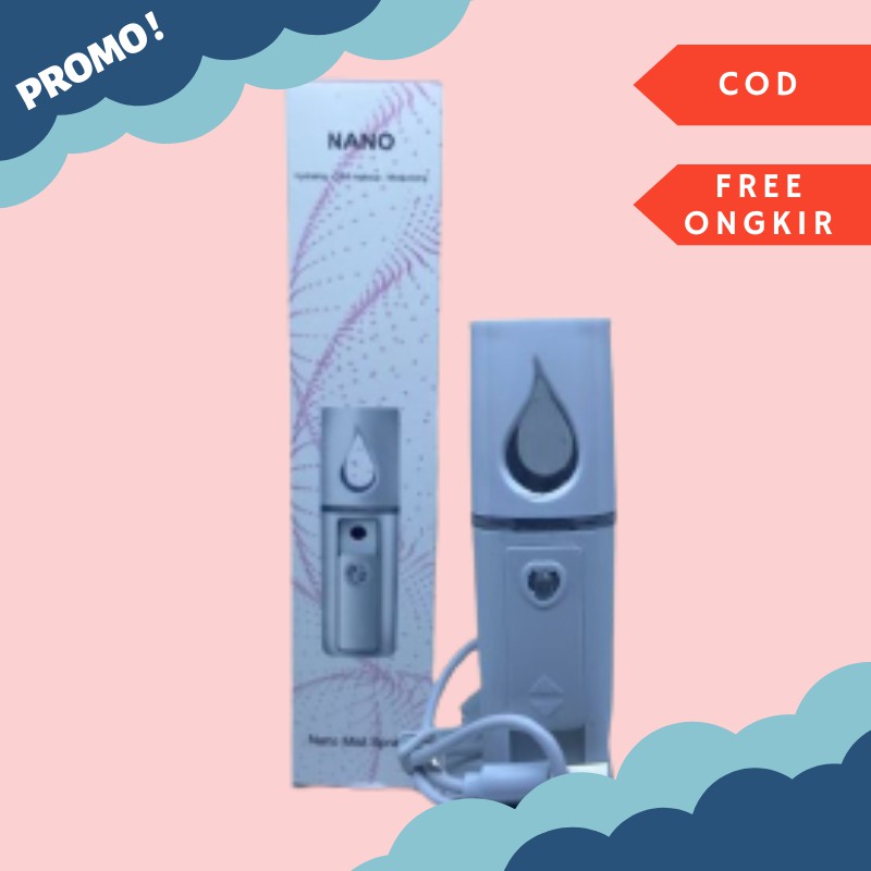 NANO SPRAY PERAWATAN WAJAH MINI PORTABLE MIST SPRAYER ELEKTRIK PELEMBAB WAJAH