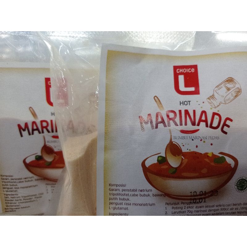 

MARINASI/ MARINADE CHOICE L REGULAR HOT 500gr