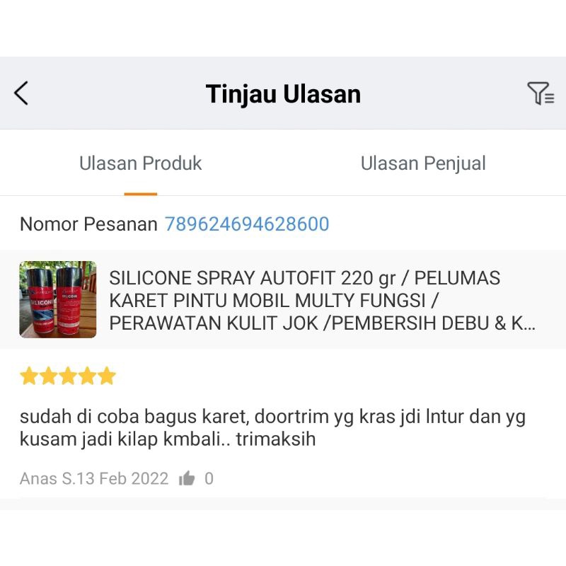 Silicon spray autofit pelumas multi fungsi karet pintuk kulit jok pembersih debu dan kotoran