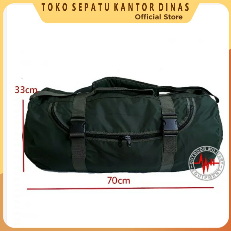 Tas Travel Military Duffel Tas Trevel TNI Tas Barang Tas Guling Tas Pulsak TNI