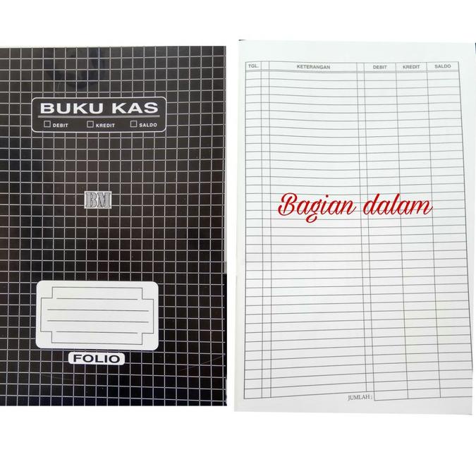 

(I7Q5) Buku Kas Folio (Besar) //Kualitas@terbaik