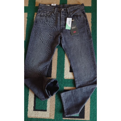 LEVIS 501 Black Gray REGULAR FIT STRIGHT LEG ORIGINAL