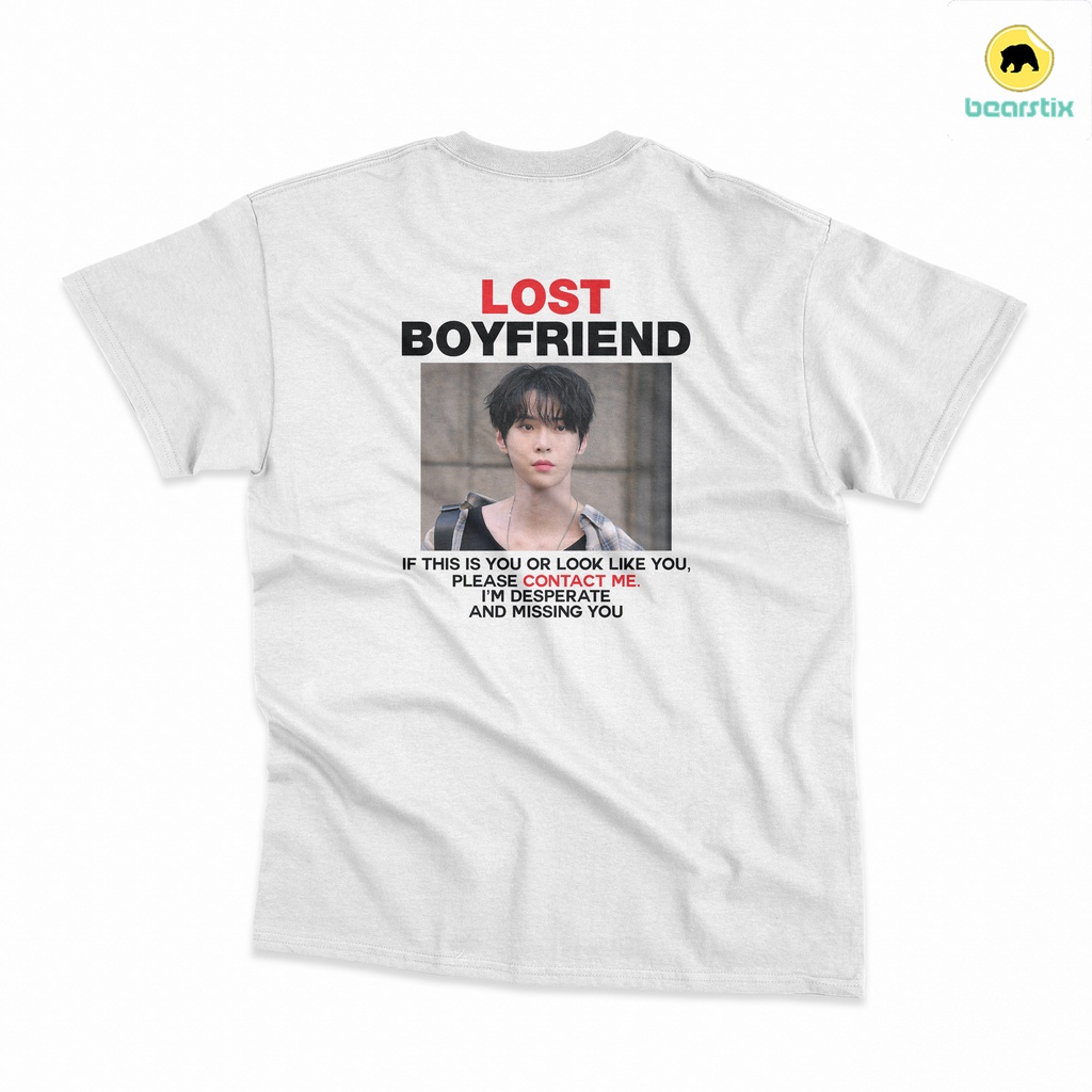 BEARSTIX - T SHIRT LOST BOYFFRIEND - KAOS DOYOUNG - T SHIRT NCT - BAJU K POP - T SHIRT NCTZEN