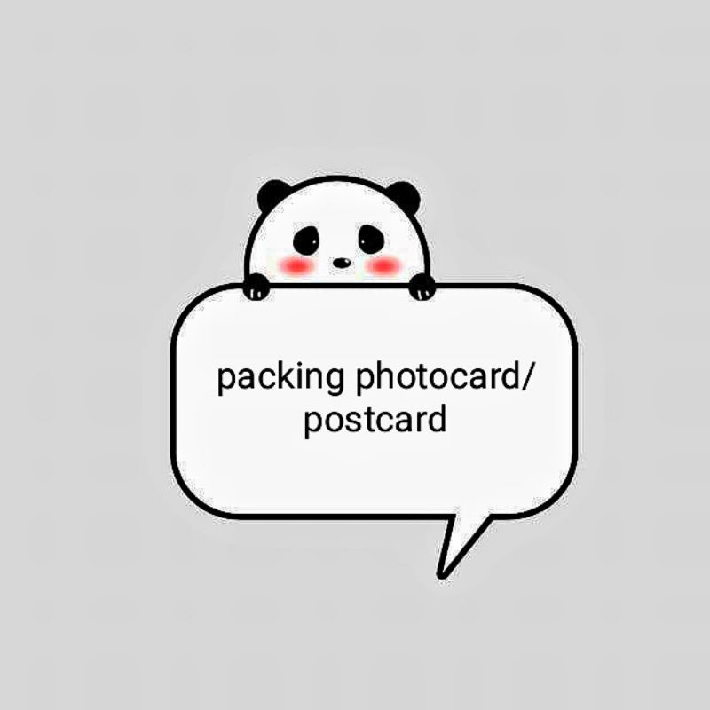 

TAMBAHAN PACKING KHUSUUS UNTUK YANG MEMBELI PHOTOCARD/POSTCARD DI TOKO INI [BACA DESKRIPSI]