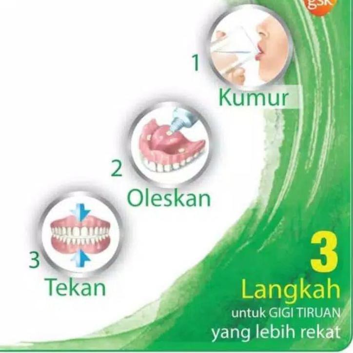 6S1» POLIDENT Lem gigi palsu/gigi temptooth/100% ORIGINAL 