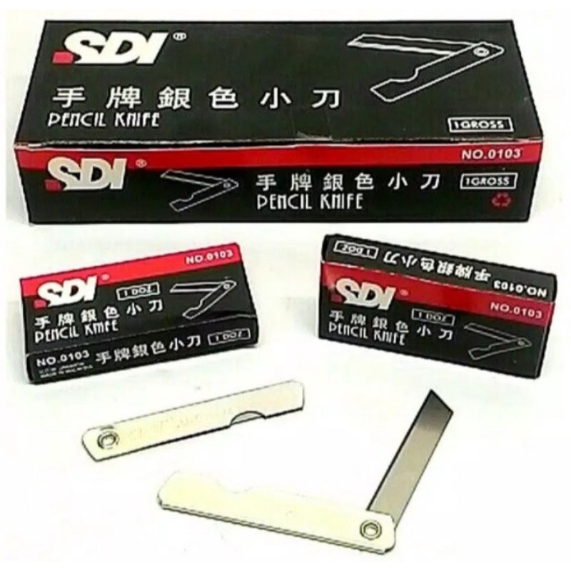 

Pisau SDI / pisau cutter kecil 12pcs/ ktk