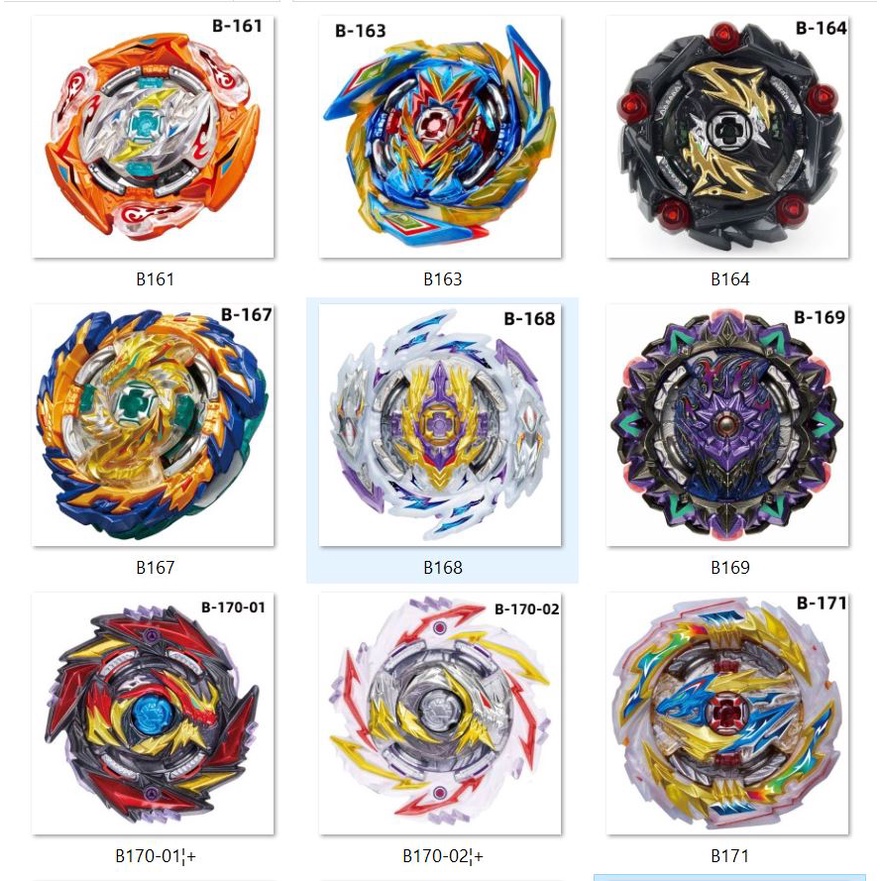 31 Type Beyblade B139-B174 Gangsing Besi Beblet Metal Beblade Bebled Beybled Gyro Gyroscope Battle