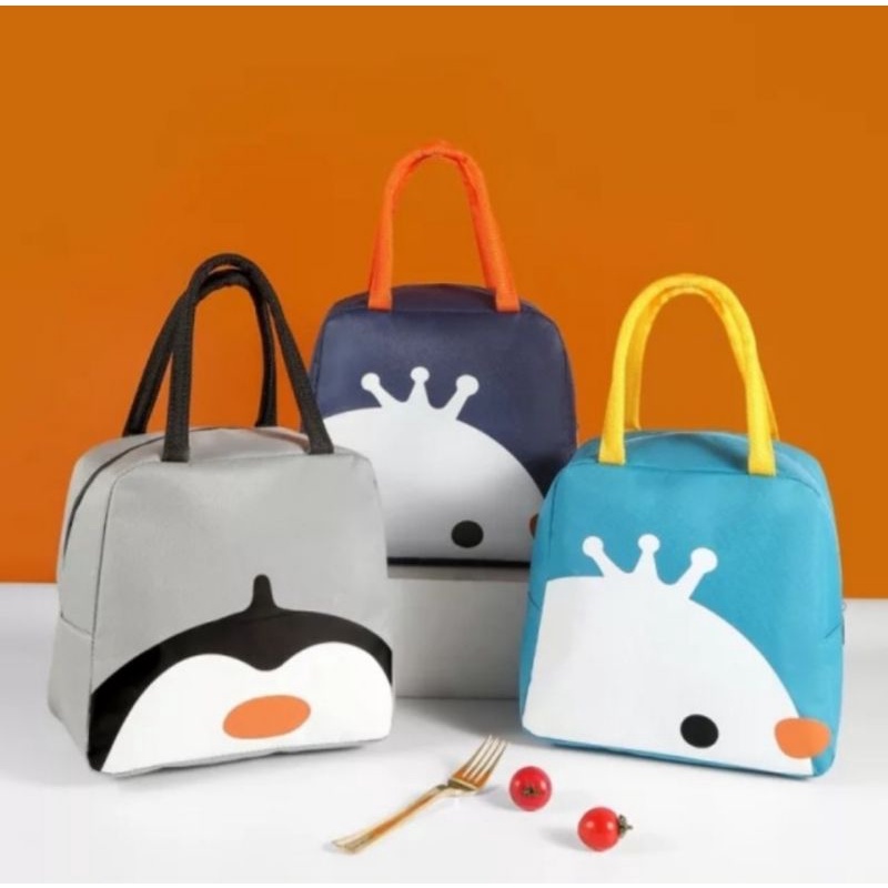 Korean Cartoon Lunch Bag Cooler/ Tas Bekal / Tas Asi / Tas Makanan