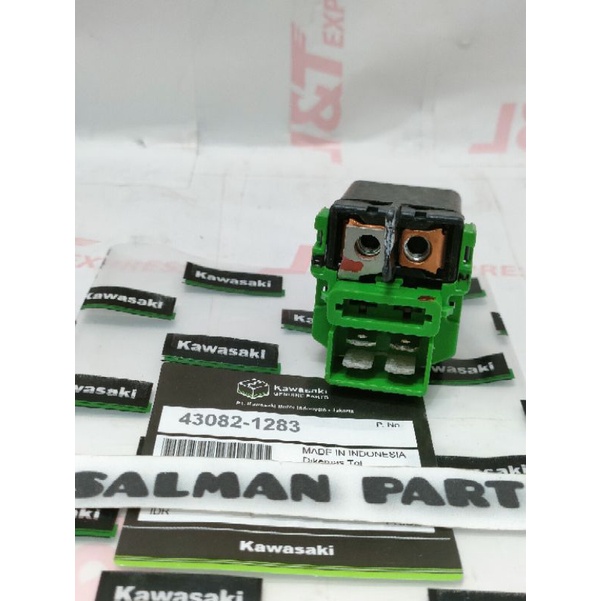 Bendik stater relay stater switch stater klx 150 lama original kawasaki-1