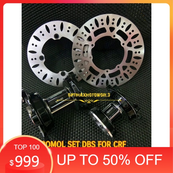 TROMOL SET CRF 150 SET  DISC HITAM DBS