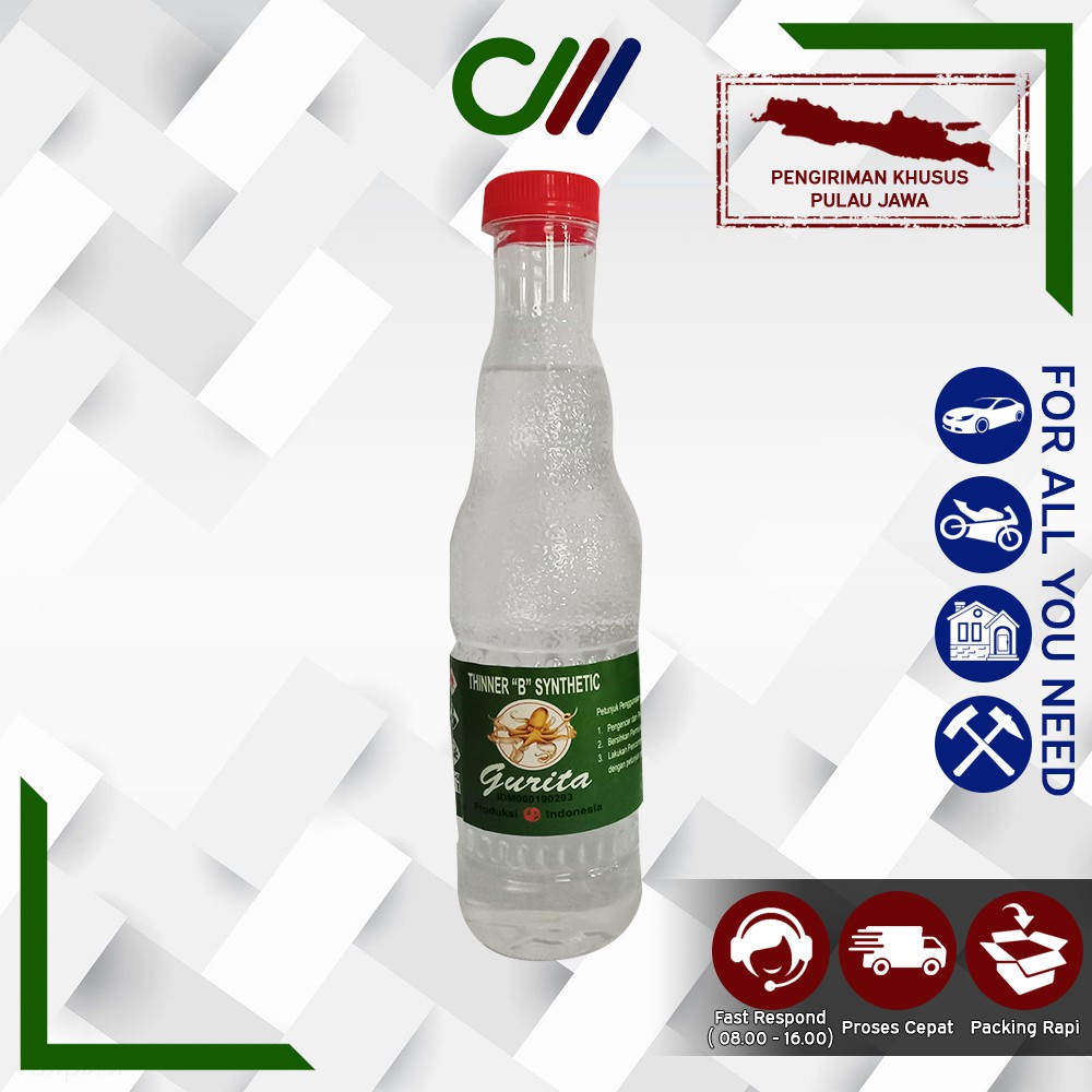 Thinner Botol Gurita B 0,4 Lt
