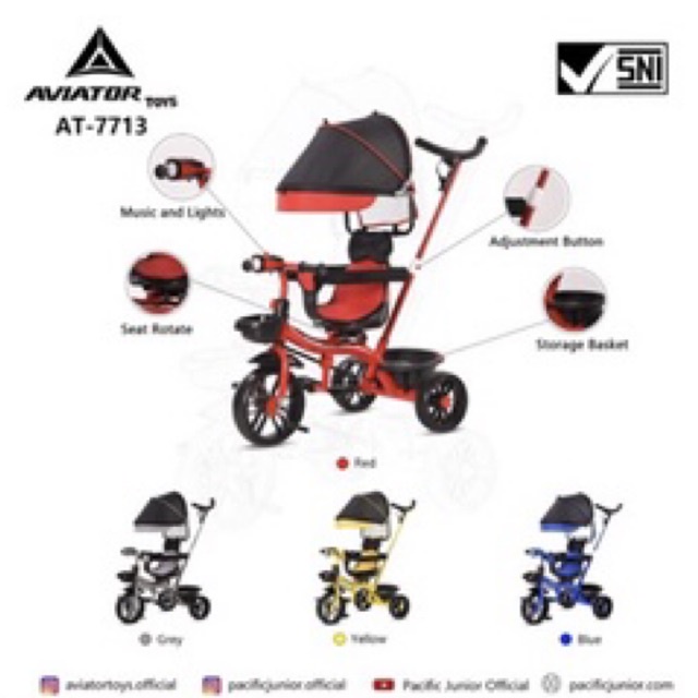 Tricycle Aviator AT 7713