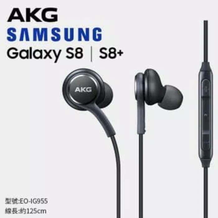 HEADSET S8 /HANDSFREE S8 BIASA + pack