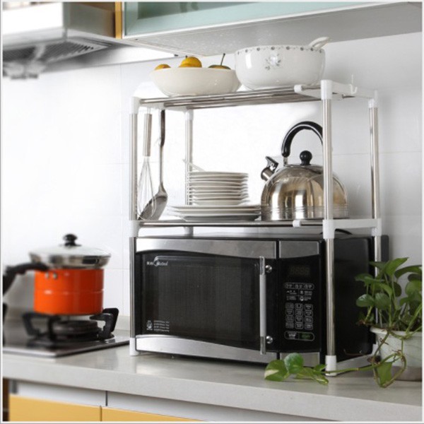 JE Rak Besi Portable Serbaguna 02B Extandable Rak Dapur JE Rak Besi Portable Serbaguna 02B Extandable Rak Dapur