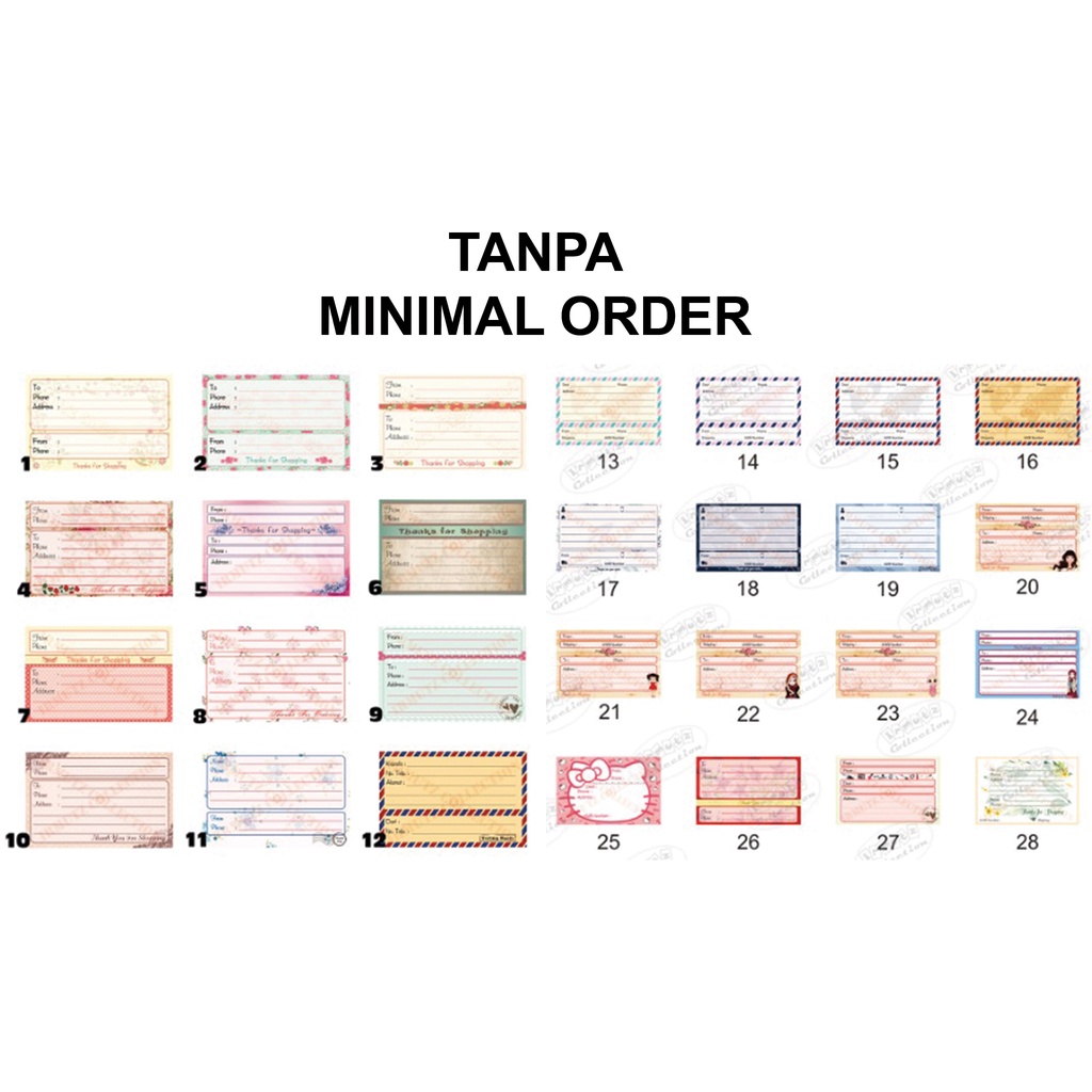 

PROMO TANPA MINIMAL ORDER Stiker Cromo Murah Model Dropship