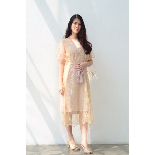 Selim Label Miranda Dress Semi Kebaya Dress Graduation Dress Midi Dress