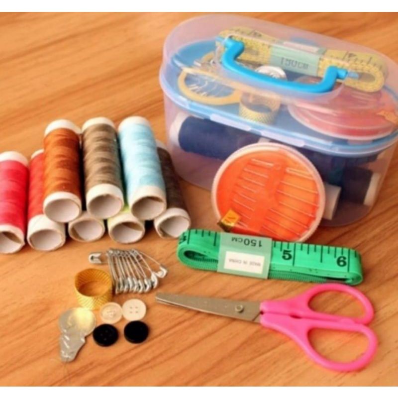 ALAT JAHIT KOTAK SET/SEWING KIT BOX