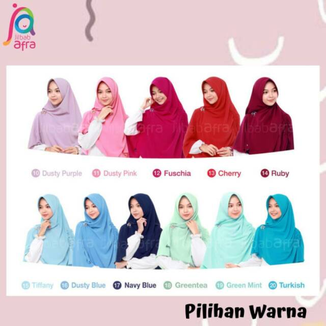 Jual Jilbab Afra Amira Xl Kab Karawang Jilbab Afra Karawang Tokopedia