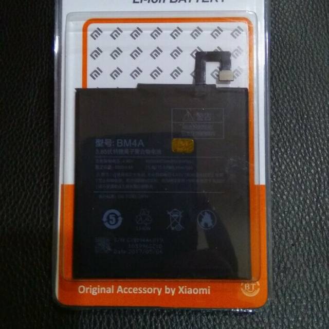 BATRE BATERAI XIAOMI PRO DUAL CAMERA BM4A ORIGINAL BATTERY BM4A