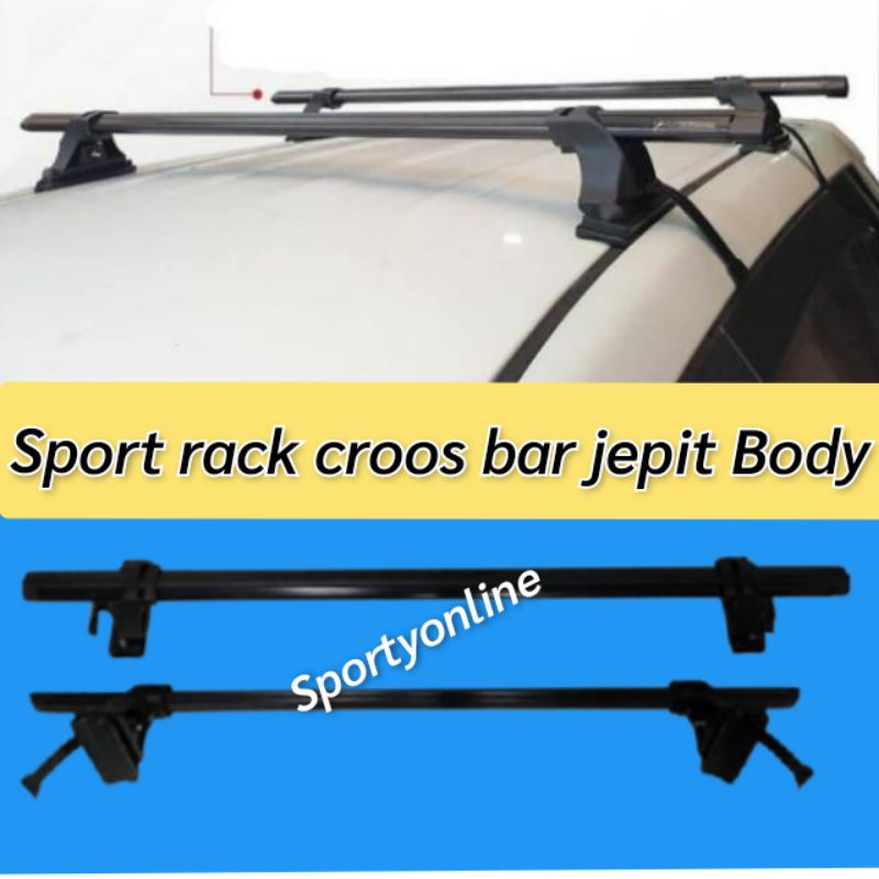 Sport Rack kaki Rak atas mobil model flexibel