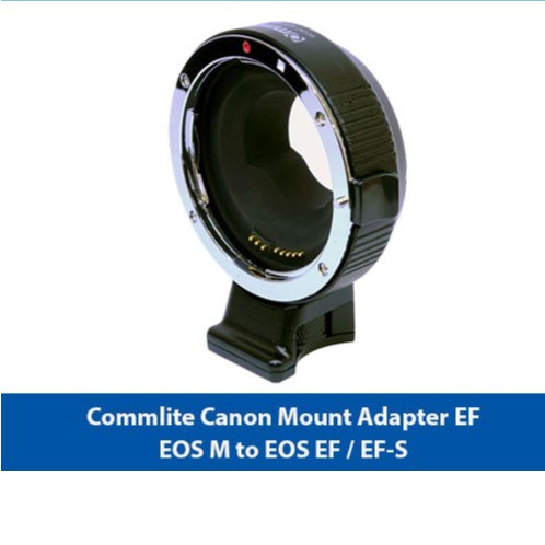 Commlite Canon Mount Adapter EF EOS M to EOS EF / EF-S