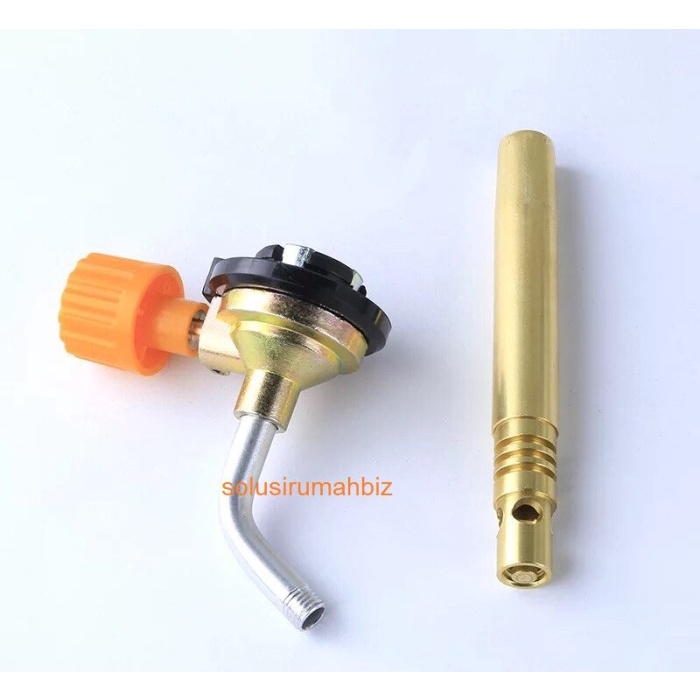 Blow Torch Panjang kecil Burner u/ botol Jet Flame Gun Kepala saja