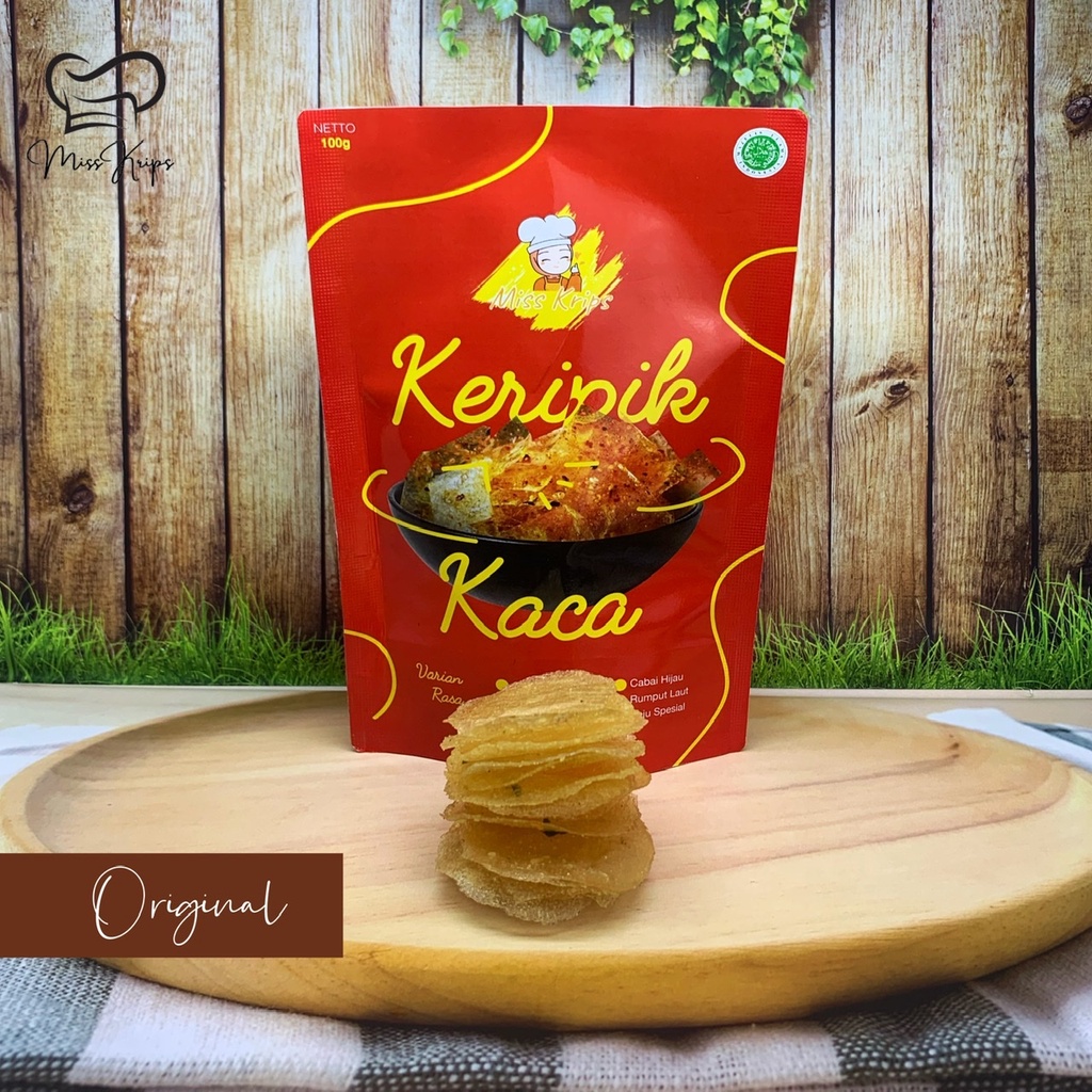 

Keripik Kaca Original Daun Jeruk Asli Singkong