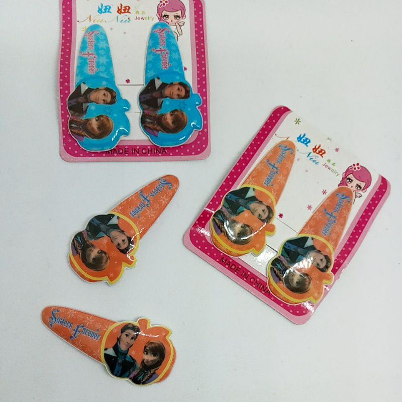 ACC#1 Accesories Jepit Tok pasangan Anak Gambar Frozen