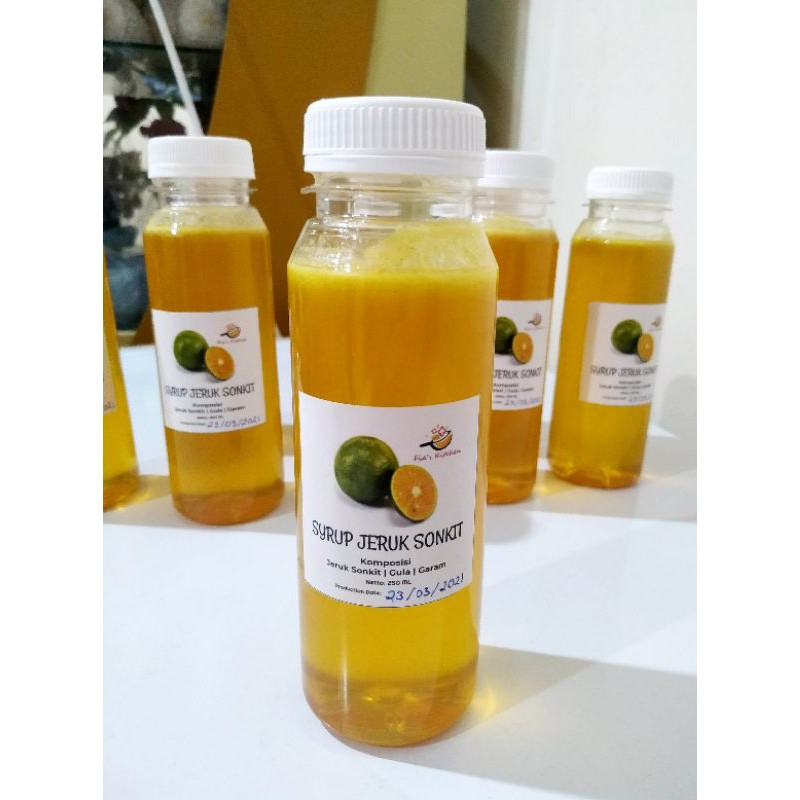 

SYRUP JERUK SONKIT (HOMEMADE)