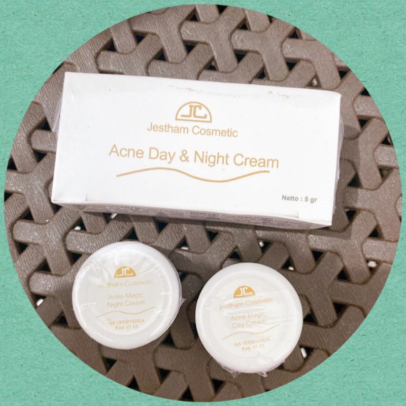 ACNE  Night and day cream Jestham