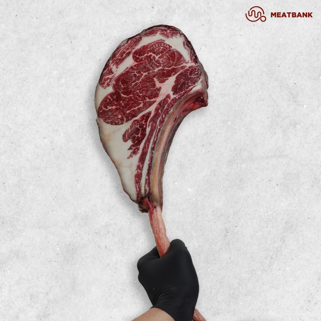 Jual Meatbank Dry Aged Us Prime Tomahawk Wagyu Beef Steak Sapi Indonesia Shopee Indonesia