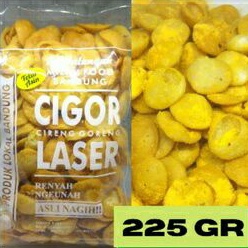 

Cemilan Enak CIGOR Cireng Goreng LASER Jumbo 225gr