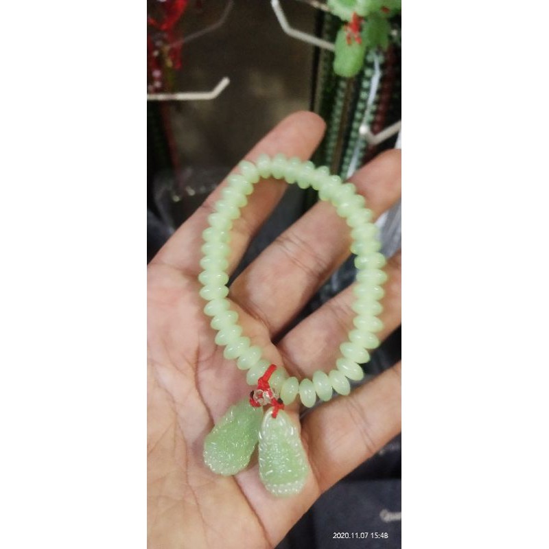 gelang buddha bodhisattva kwan im giok sintetik