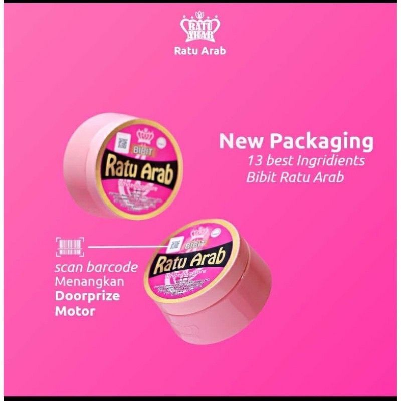 (kemasan baru) BIBIT RATU ARAB | RATU ARAB ORIGINAL | LOTION PEMUTIH BPOM | RATU ARAB