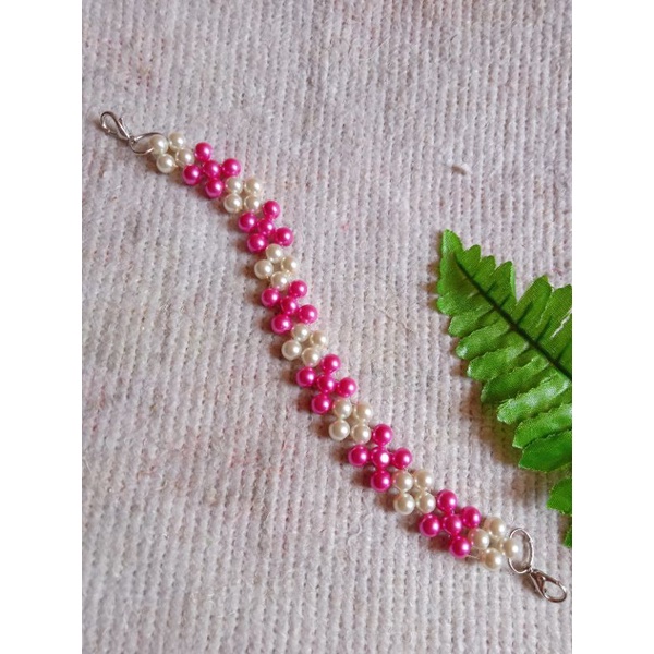 Konektor masker hijab mutiara anak