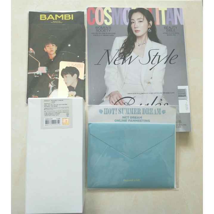 [READYSTOCK] MERCH OFFICIAL MD BAEKHYUN MARK RENJUN DOYOUNG JUNGWOO