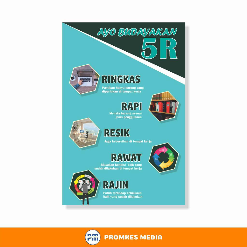 

Poster, Poster Kesehatan, Budayakan, 5R, Budayakan 5R