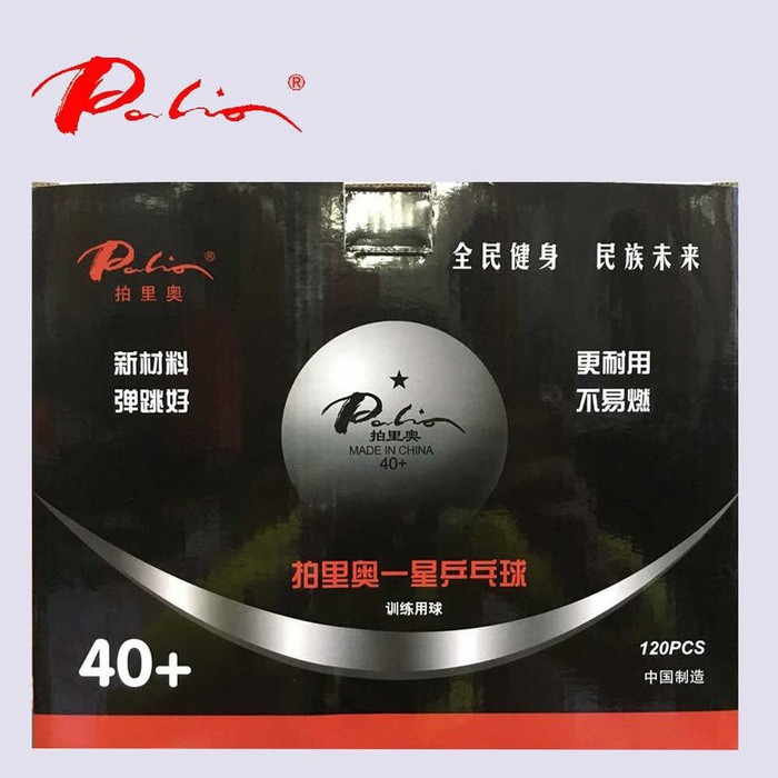Bola Latihan Pingpong Palio 1star Plastik isi 120