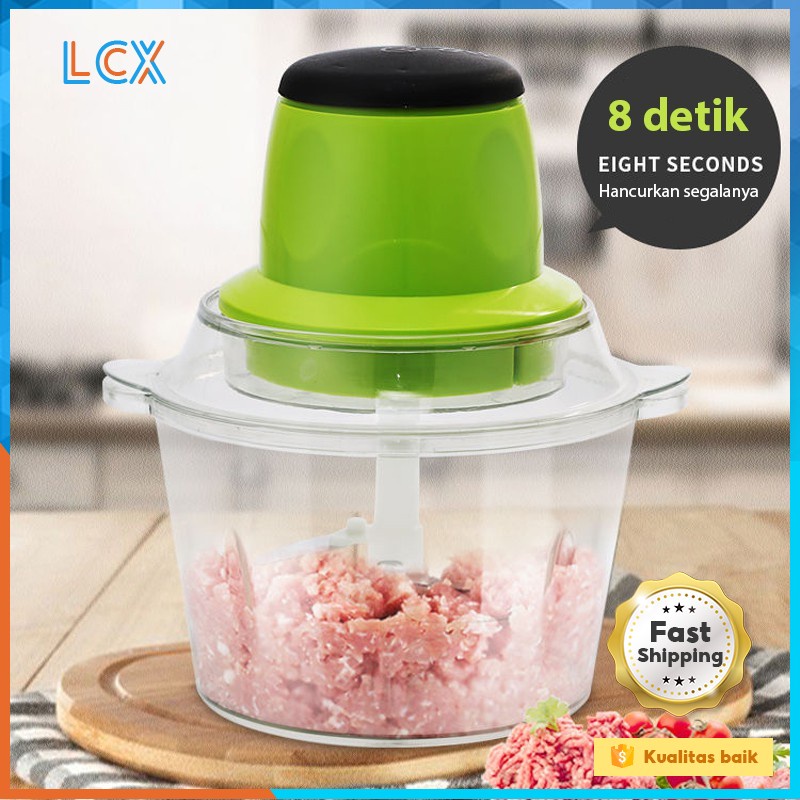 LCX Blender Daging Electric Meat Glinder Food Processor Penggiling Daging Multipurpose Food Chopper