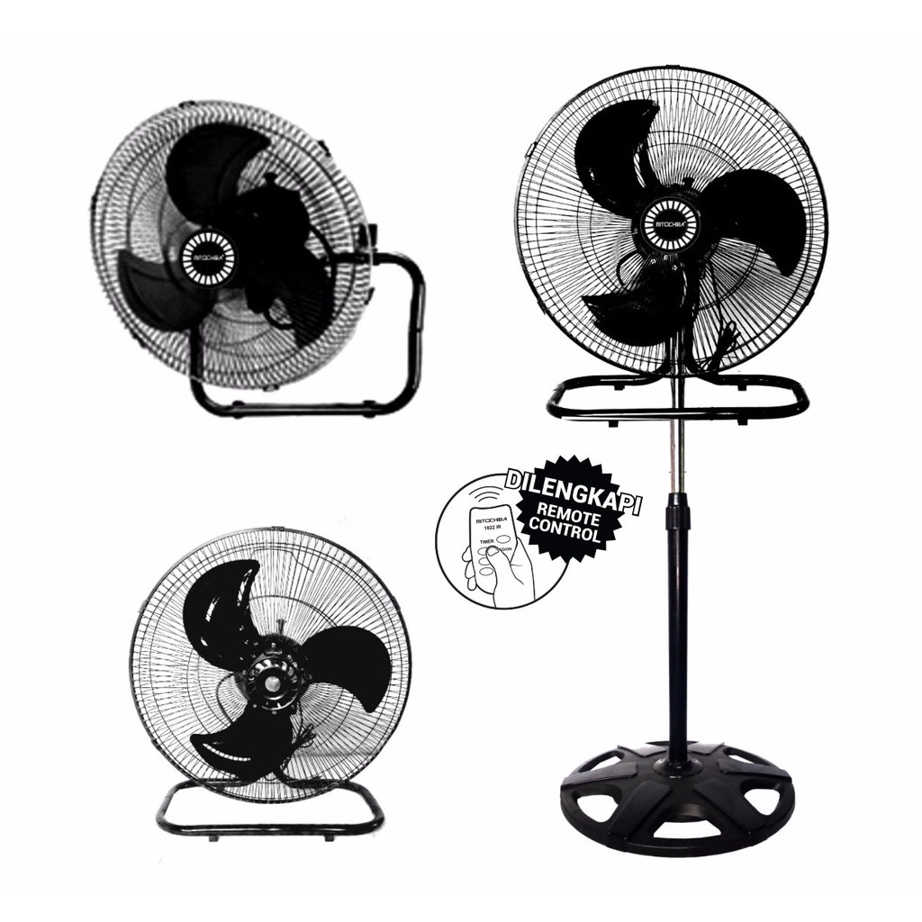 Mito Tornado Fan Kipas Angin Tornado 3in1 Remote