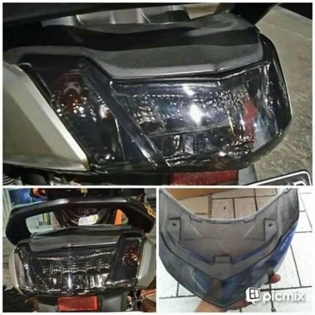 MIKA LAMPU STOP BELAKANG NMAX NEMO / KACA LAMPU STOP BELAKANG NMAX  / MIKA KACA LAMPU REM STOPLAMP